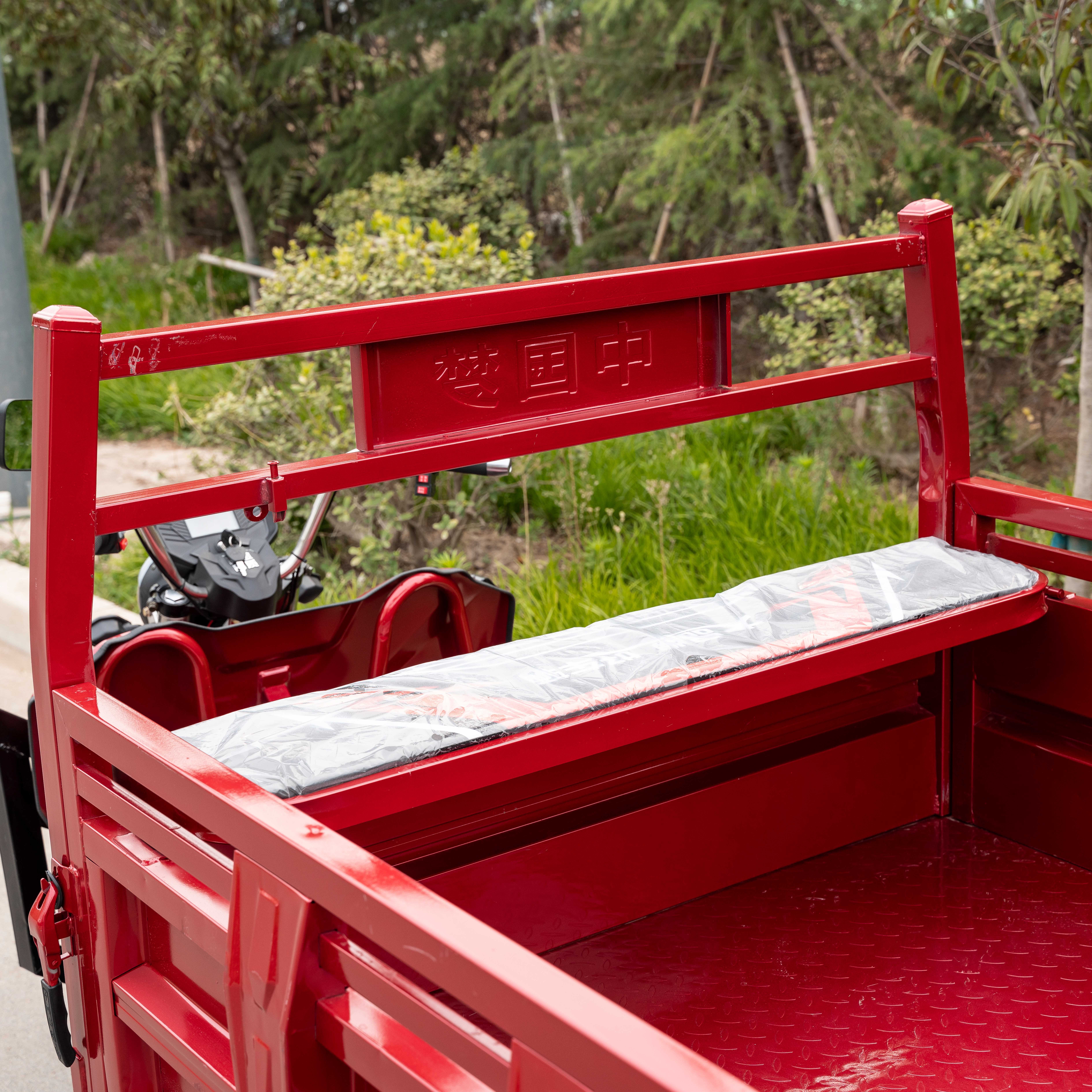 China Electric Cargo Tricycle 1000 kg Open Body Type Electric Tricycle for Passenger Seat and Cargo