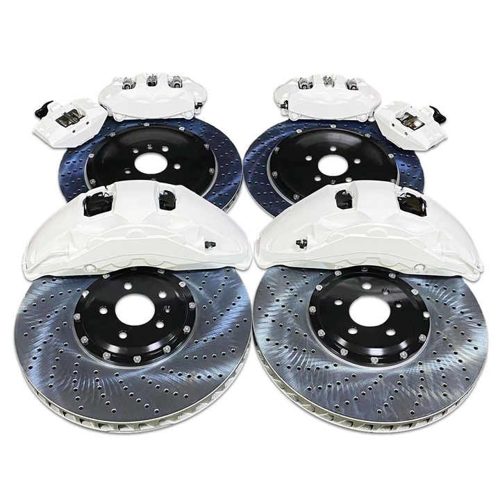 High Performance Racing Brake Kit for BMW Benz Audi Featuring Aluminium Caliper Rotor Pads & Front Brake System Passat Model