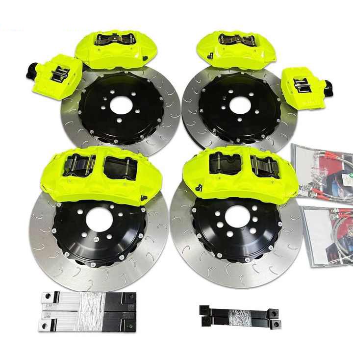 High Performance Racing Brake Kit for BMW Benz Audi Featuring Aluminium Caliper Rotor Pads & Front Brake System Passat Model
