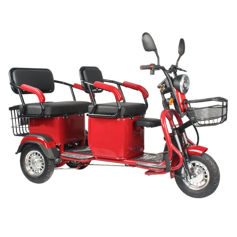 Factory Customization Safe and Stable 500W 60V20Ah Lead Acid or Lithium Battery Electric Tricycle for Passenger Price Advantage