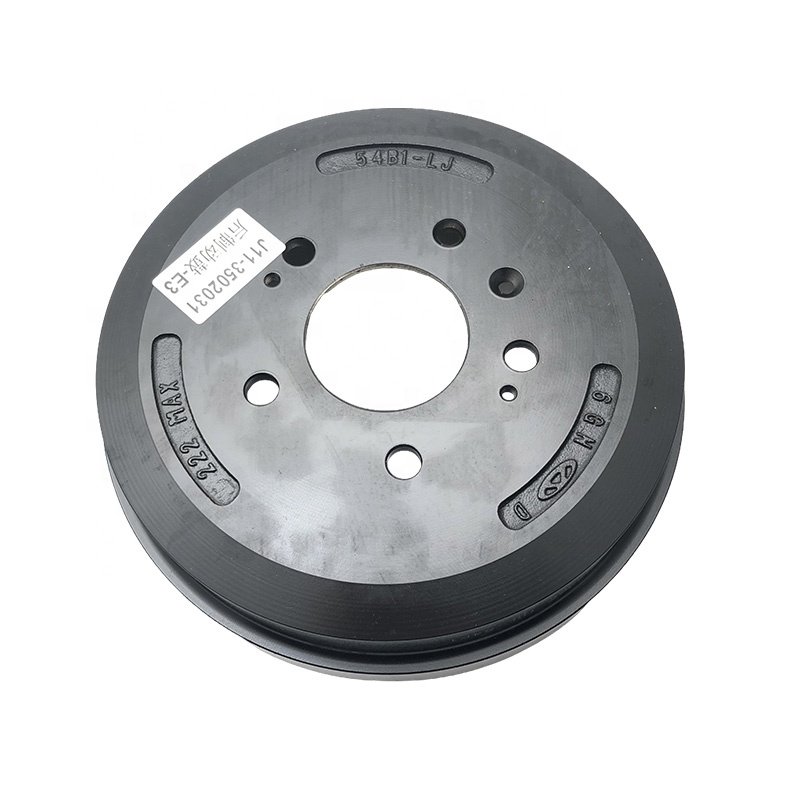 Auto Parts Front Brake Discs Rear Brake Drum J52-3501075 J11-3502031 for Chery E3 Karry K50