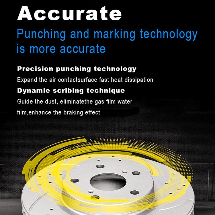 New Condition Metal Brake Disc Auto Disc Brake Parts Car Front Rotor Metal Brake Disc for TOYOTA LEXUS CAMRY COROLLA Crown RAV