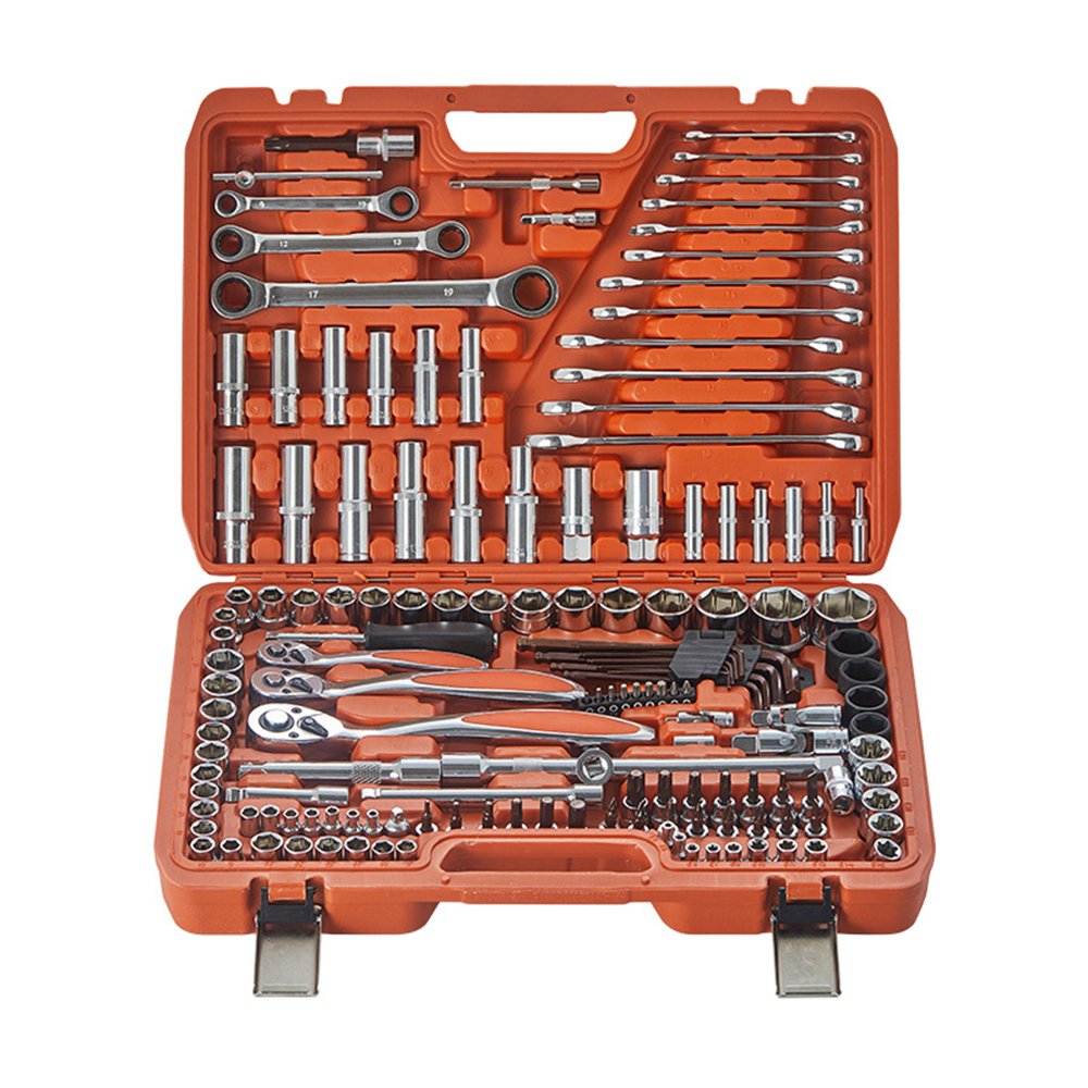Hot Sale Professional Mechanic Hand Tools 43 Pcs Socket Wrench Set Customized OEM & ODM Support Herramientas Automotriz