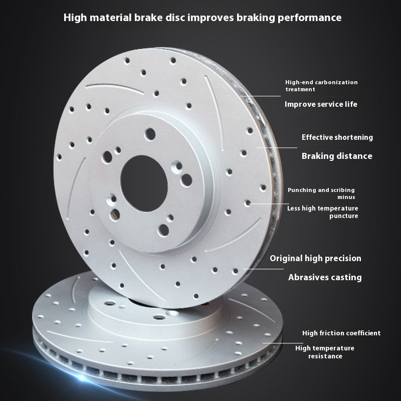 Wholesale Front and Rear Brake Disc Accessories for Nissan Teana Qijun Junyi Qashqai Suzuki Super Vitra Made of Steel