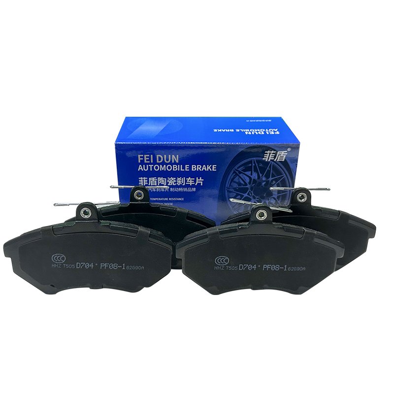 Noiseless Low-dust Auto Brake Pads for Porsche Cayenne Coupe Cayenne E-Hybrid Cayman Macan Panamera Panamera E-HybridTaycan