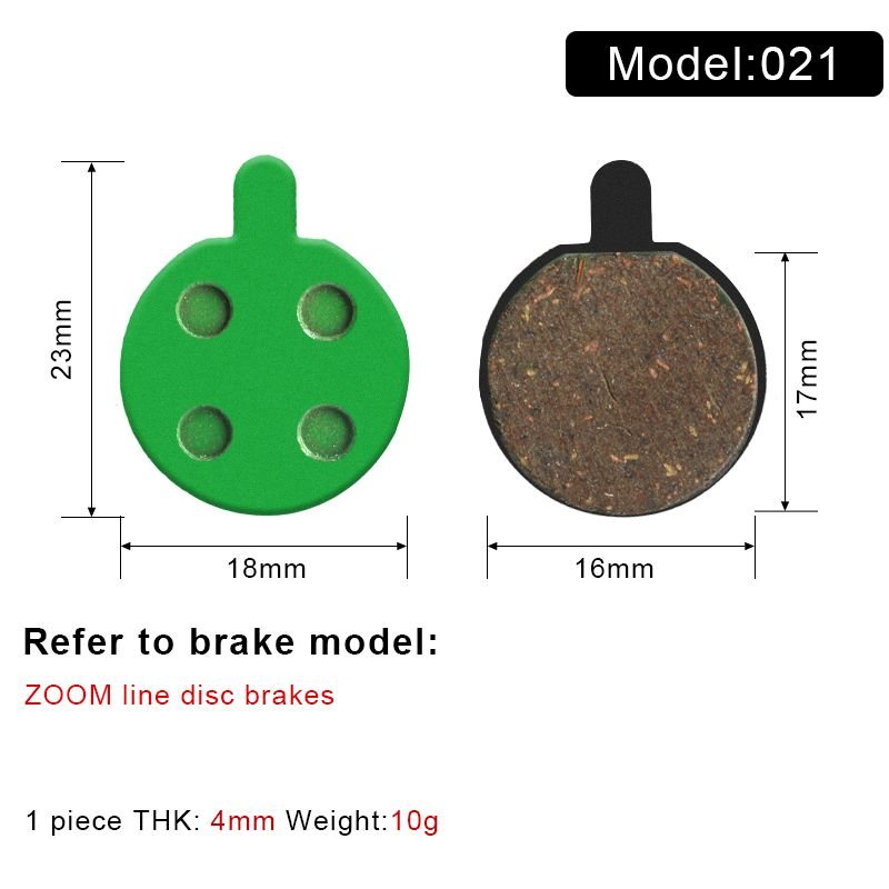 Riderace Bike Disc Brake Pads Bicycle Hydraulic Disc Brake Pad Ceramics Organic Resin for SRAM AVID HAYES MAGURA Cycling Parts