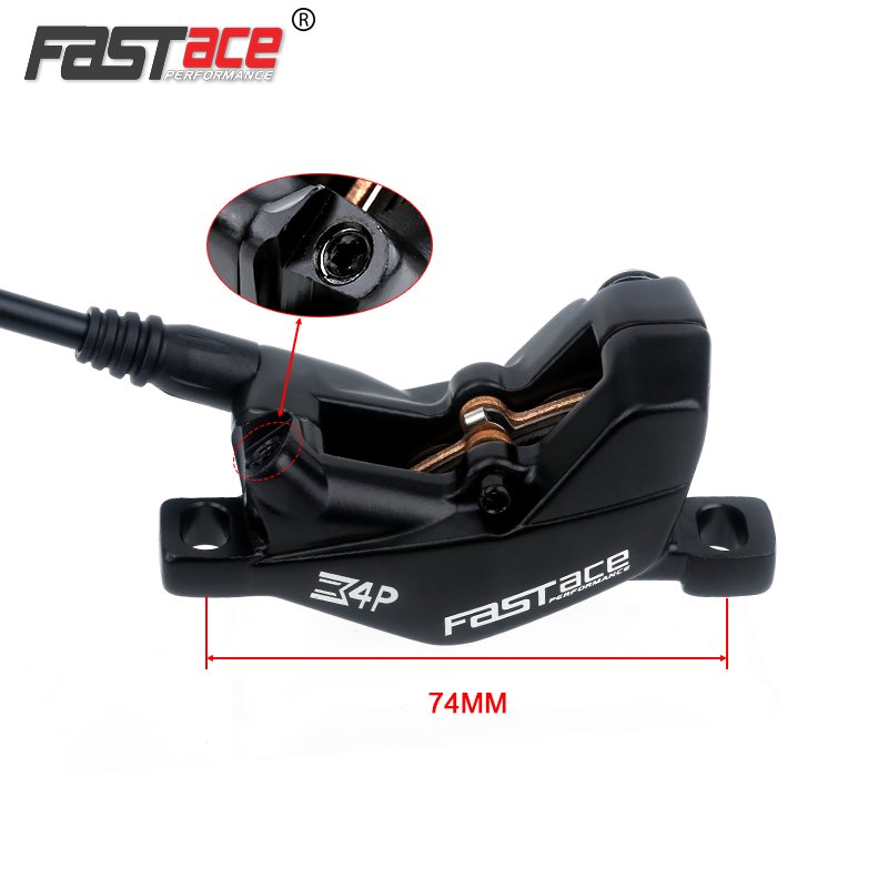 FASTACE MTB XC Dirt MTB/Fat Bike Hydraulic Disc Power Off Brakes Bicycle Brakes Caliper for SURRON TALARIA STING