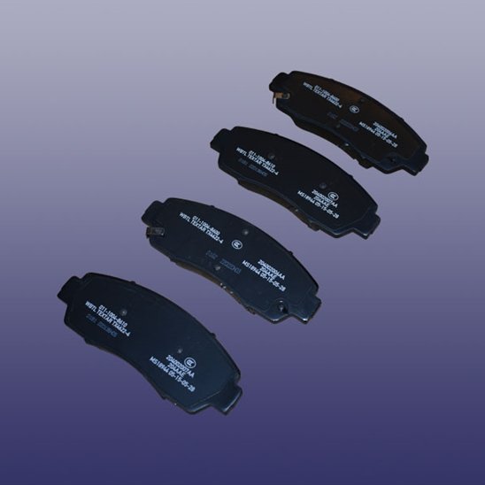 Factory Direct Price Front and Rear Brake Ceramic Pads for Chery Tiggo 8 Pro FR BRAKE PAD 204002140AA