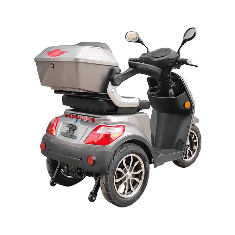 Newest 800w Brushless 60v 20ah Lead Acid Battery 25km/h Three Wheel Mobility Electric Scooter Elderly Enclosed Mobility Scooter