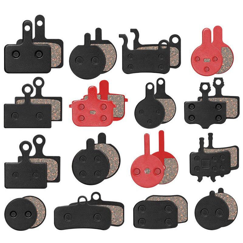 High Quality Mountain Bike Hydraulic Disc Brake Pad Silent and Wear-resistant Resin Semi Metal MTB Road Bike Brake Pads