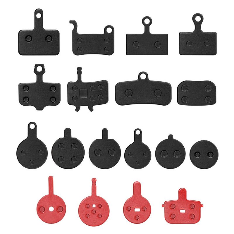 High Quality Mountain Bike Hydraulic Disc Brake Pad Silent and Wear-resistant Resin Semi Metal MTB Road Bike Brake Pads