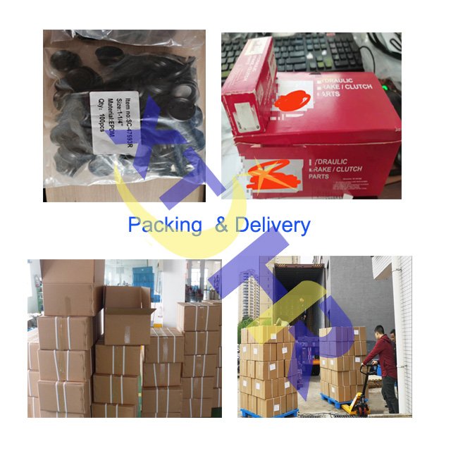 OE Quality Automobile Brake Master Cylinder Wheel Cylinder Epdm Brake Rubber Cups 3/4"5/8"13/16"1" 2" Etc