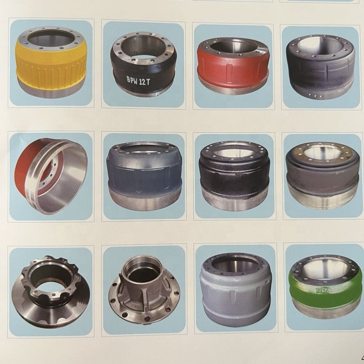 Semitrailer Axle Brake Drum FUWA Axle BPW Axle Matching Brake Drum Brake Basin Africa for Sale