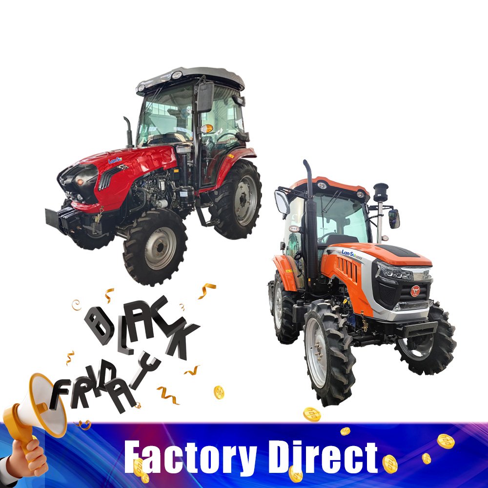 Fiat Tractor 4WD 60HP Tractors Mini 4x4 Farming Machine Agricultural