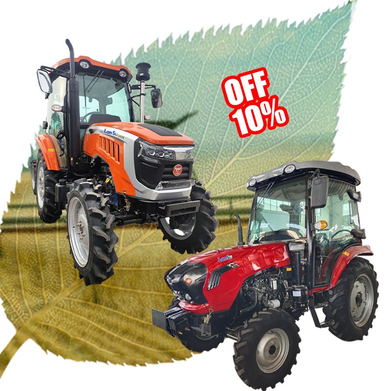 Fiat Tractor 4WD 60HP Tractors Mini 4x4 Farming Machine Agricultural