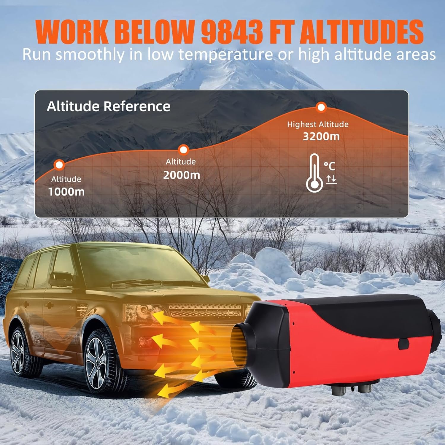 Electric Parking Fuel Diesel Air Conditioner Heaters Home Hcalory Auto 12v 24v 2kw 5kw 8kw