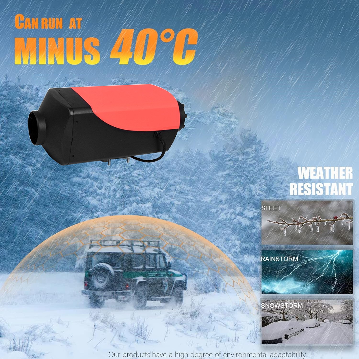 Electric Parking Fuel Diesel Air Conditioner Heaters Home Hcalory Auto 12v 24v 2kw 5kw 8kw