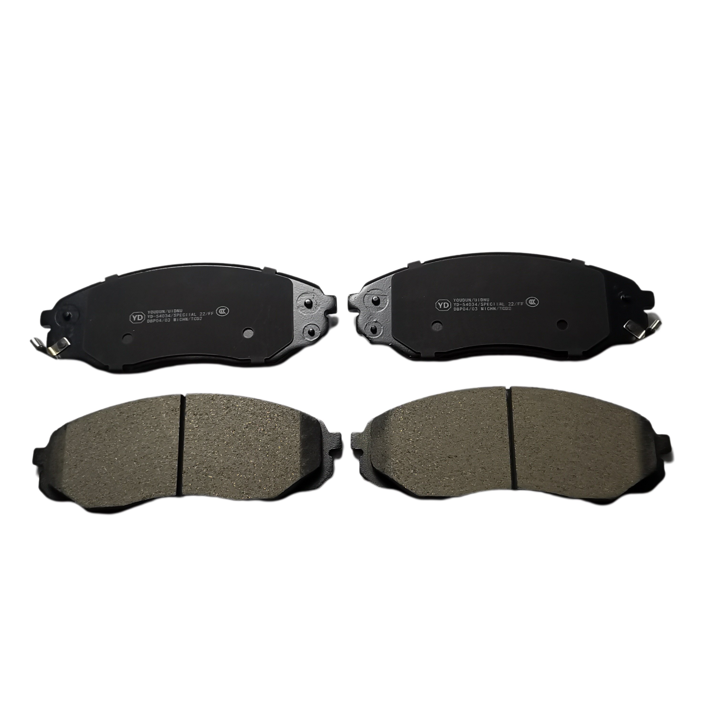 YD-54034 UIDNU Factory Wholesale Hot Selling Front Ceramic Brake Pad 3501280-BU013501112-BU01 3501113-BU01 for Changan Hunter