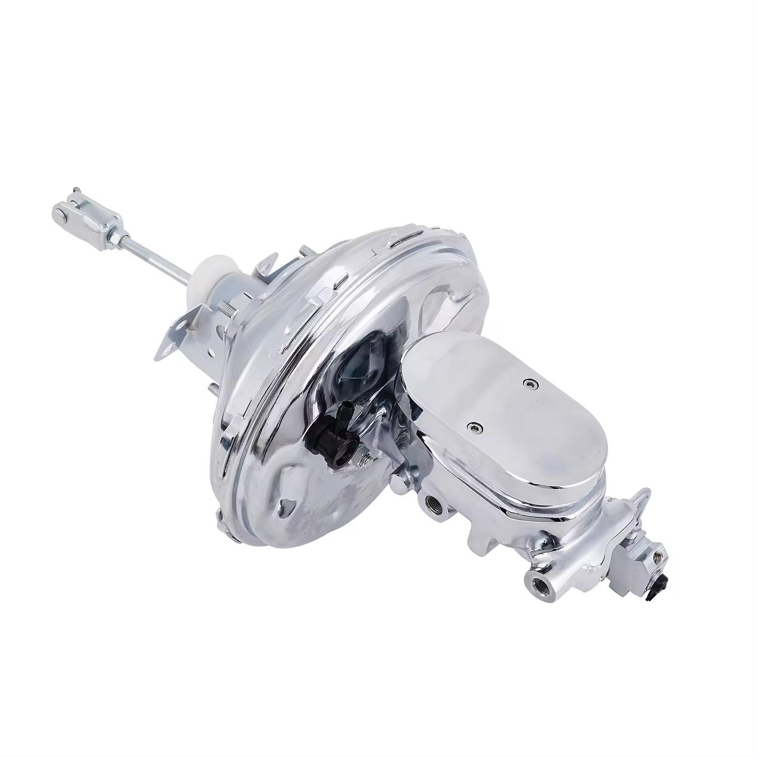 11 Inch Chrome Brake Booster Conversion Kit Brake Booster, Master & Valve Kit for 1964-1972 GM A, F, or X Body