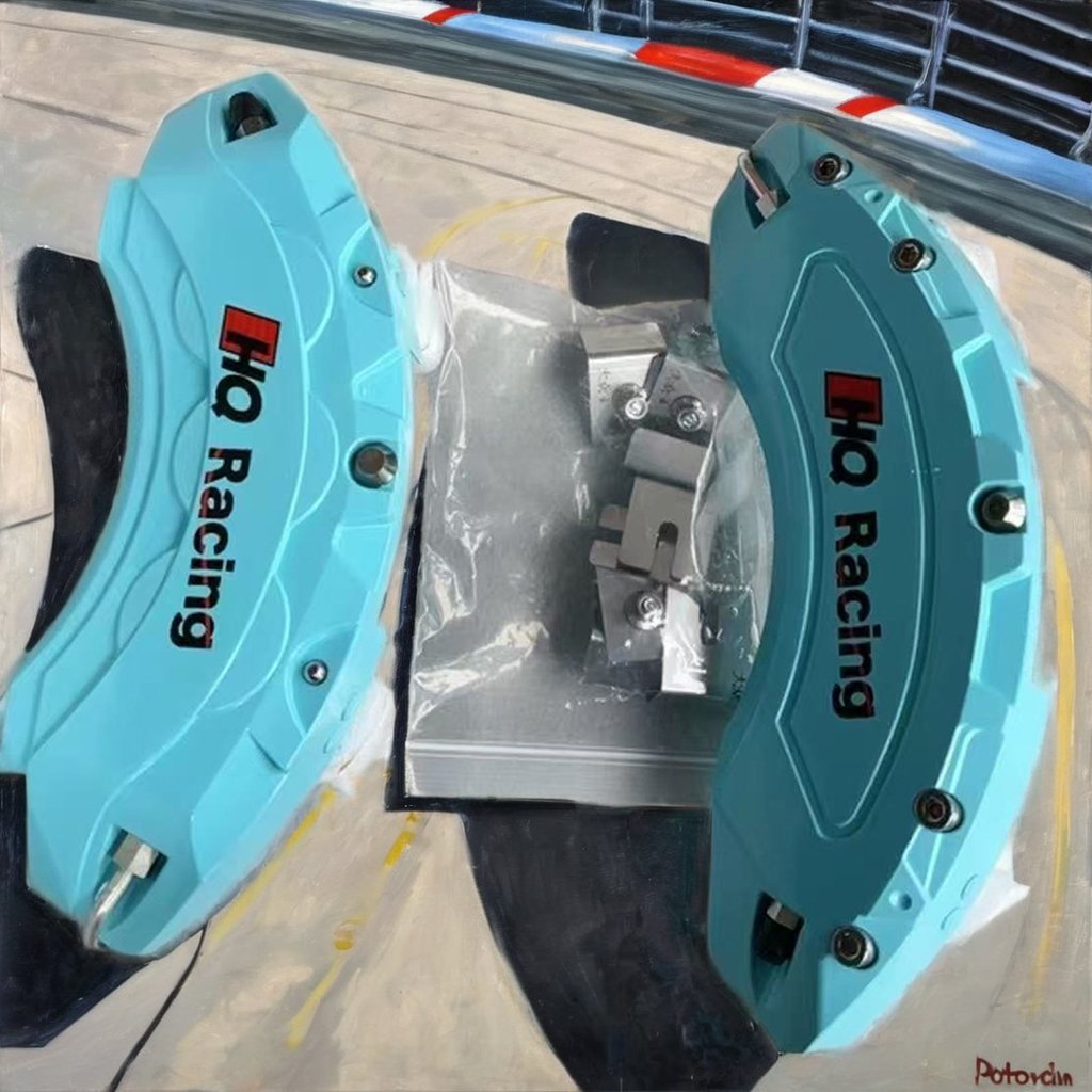 Limited Custom Red Brake Caliper Covers Body Parts Caliper Covers
