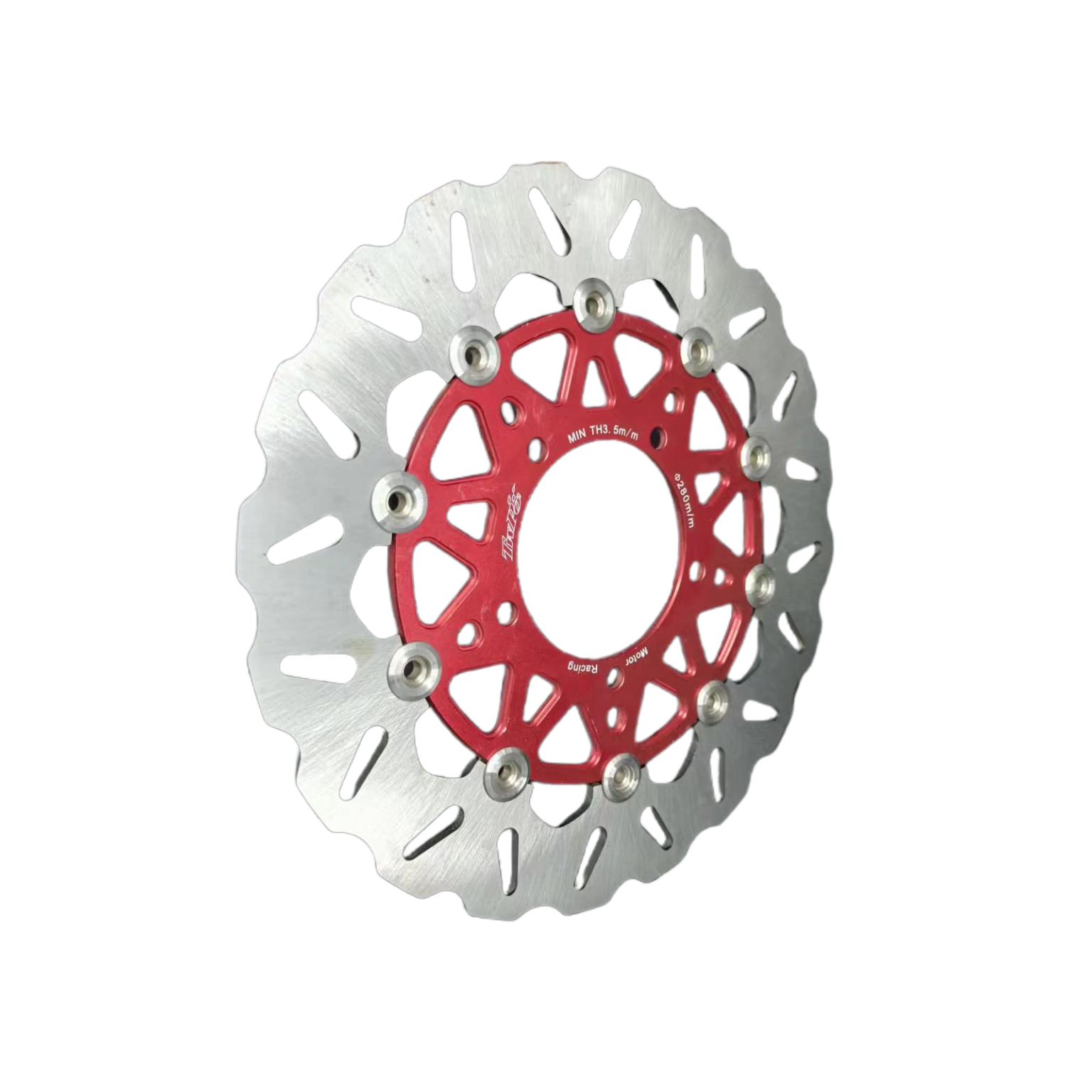 TWPO 280mm Toothed Floating Brake Disc