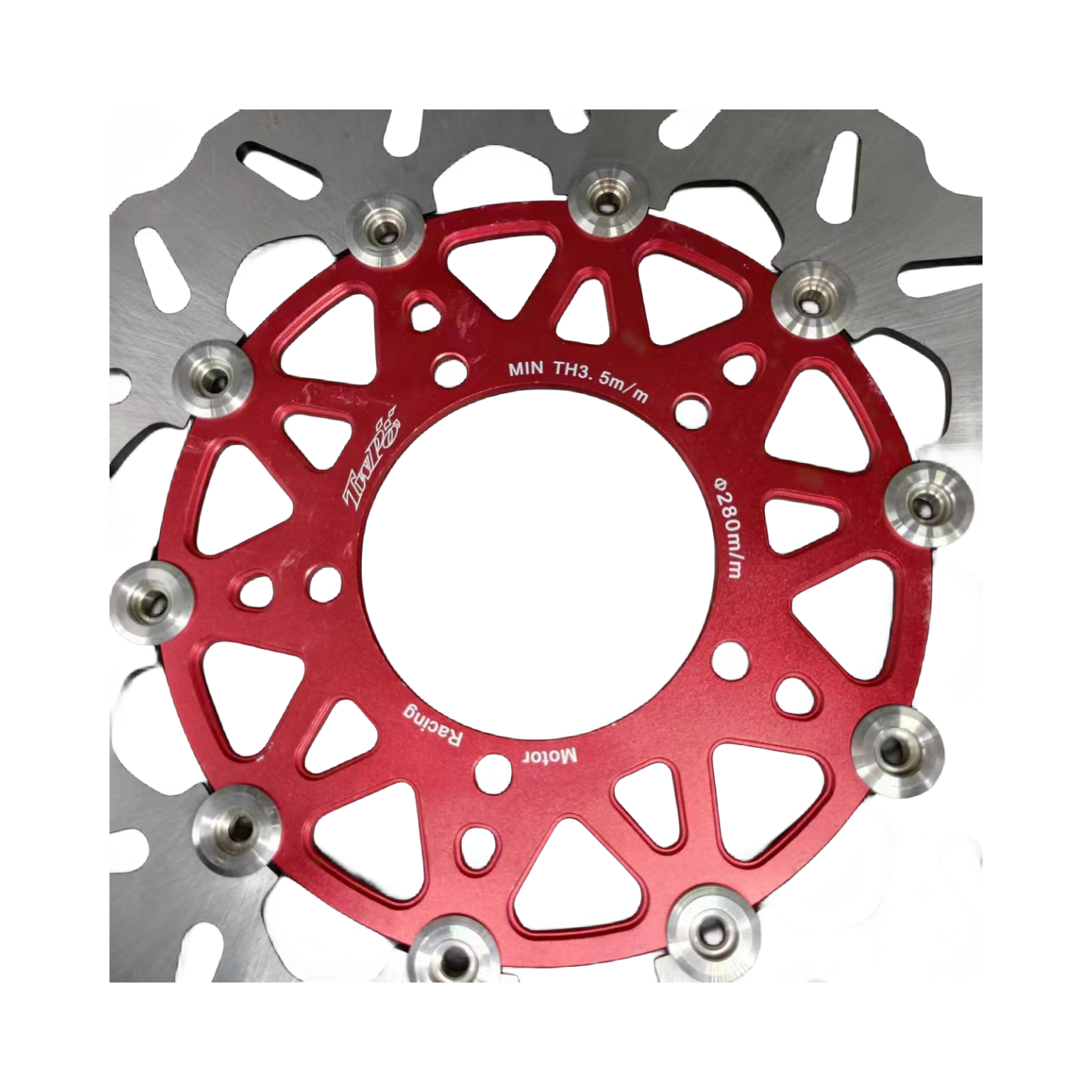 TWPO 280mm Toothed Floating Brake Disc