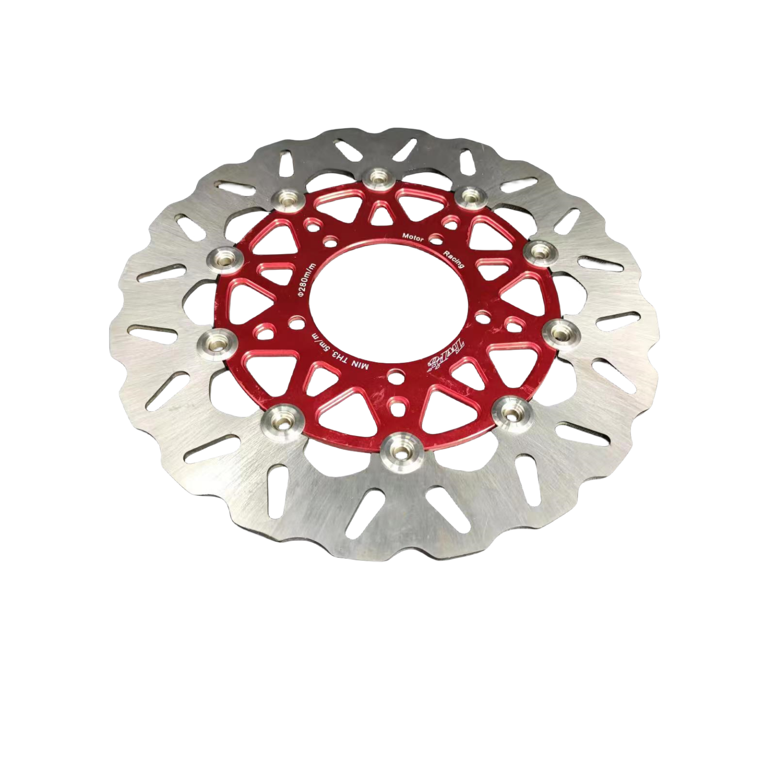 TWPO 280mm Toothed Floating Brake Disc