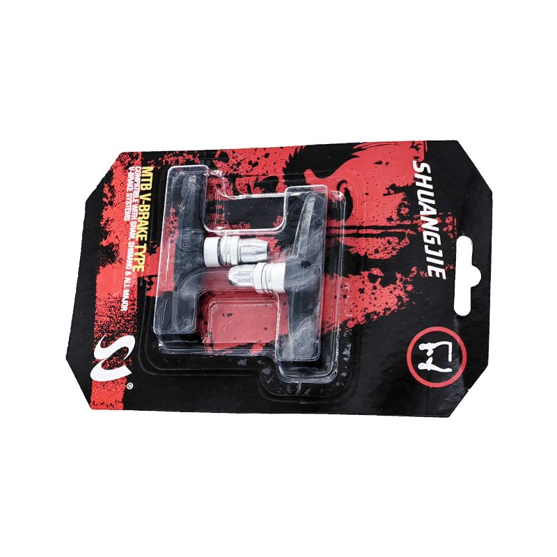 Factory Price Rubber Bicycle V Brake Mountain Bike Brake Shoes Road Bike Brake Shoes for Mountain Road Bike Shoes