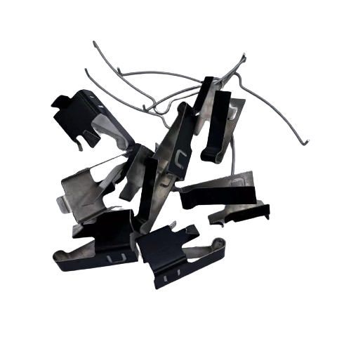 D824 Auto Brake Accessories Brake Pad Clips With NBR Coating Stainless Steel Brake Pad Repairing Kits