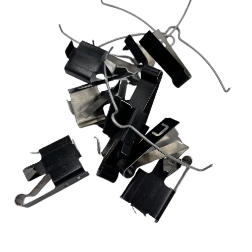 D824 Auto Brake Accessories Brake Pad Clips With NBR Coating Stainless Steel Brake Pad Repairing Kits