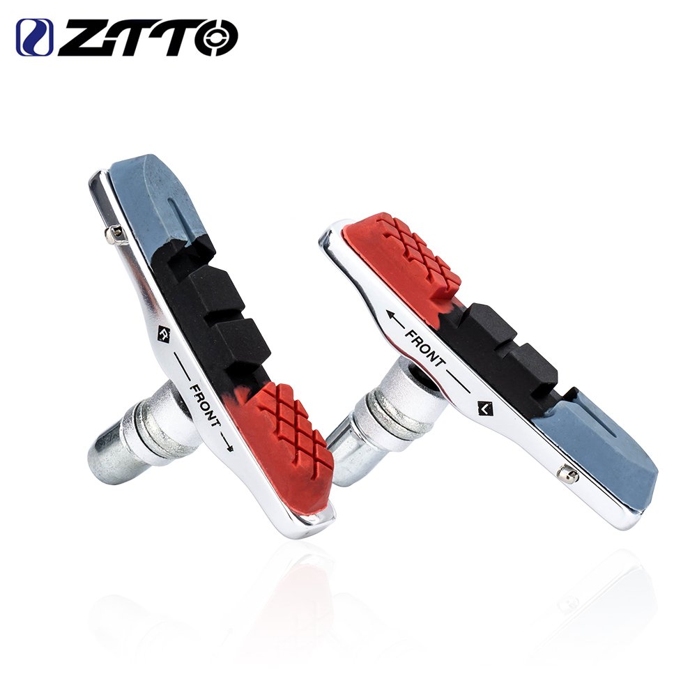 ZTTO Bicycle Parts 73mm V Brake Pad Bike Brake Shoes Block Durable Rubber Brake Anti-resistance