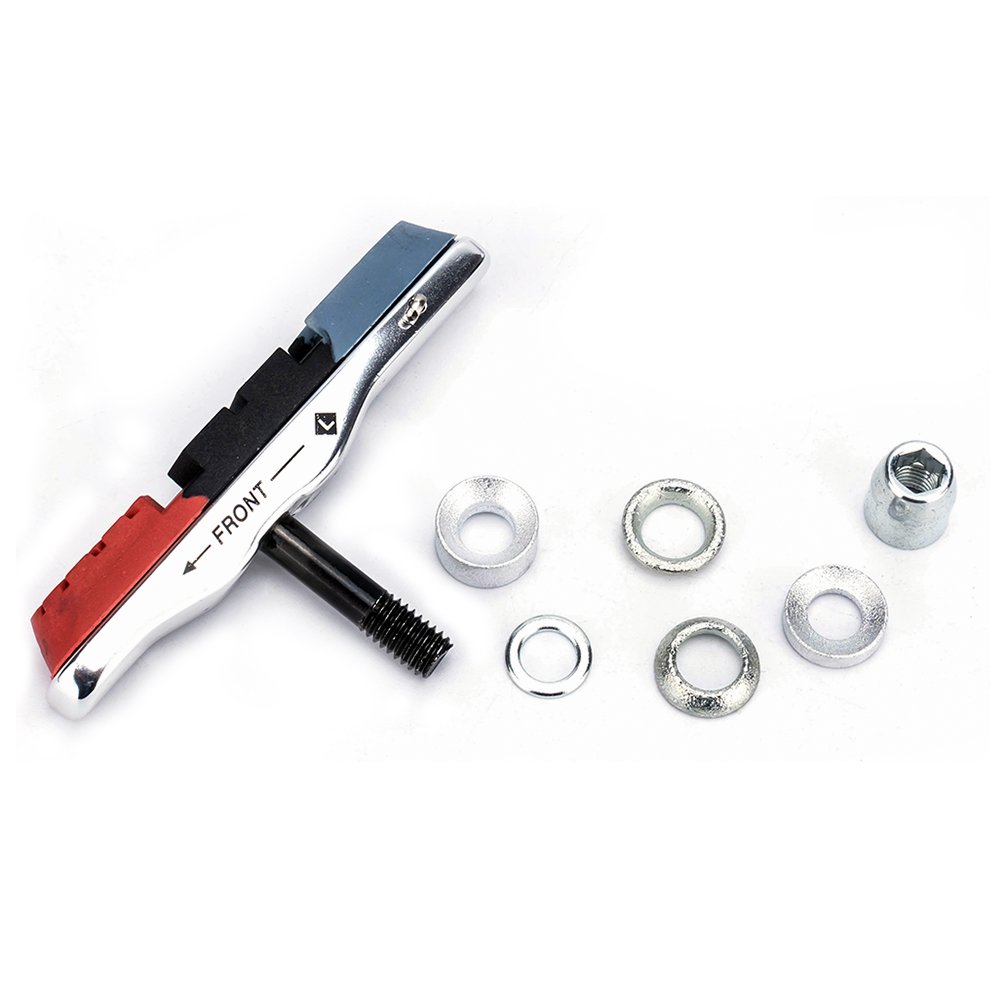 ZTTO Bicycle Parts 73mm V Brake Pad Bike Brake Shoes Block Durable Rubber Brake Anti-resistance