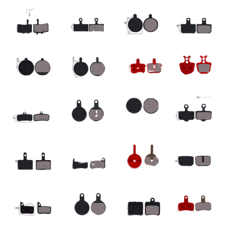 New Image MTB Accessories Parts Mountain Dirt Road Bike Brake Pad for Cycle Semi Metal Electric Bicycle Brake Pads
