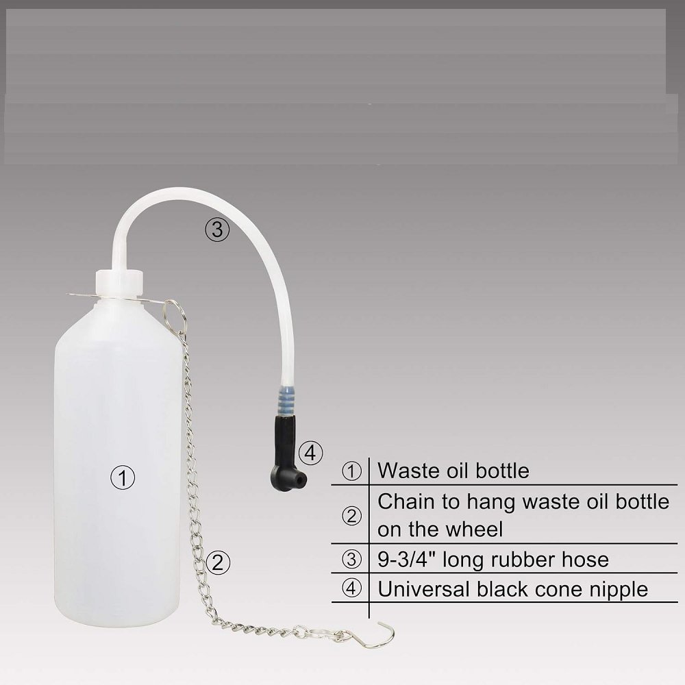 Manual Brake Clutch Fluid Bleeder Kit Oil Change Bleeding Tool Set with 3L Hand Pressure Pump