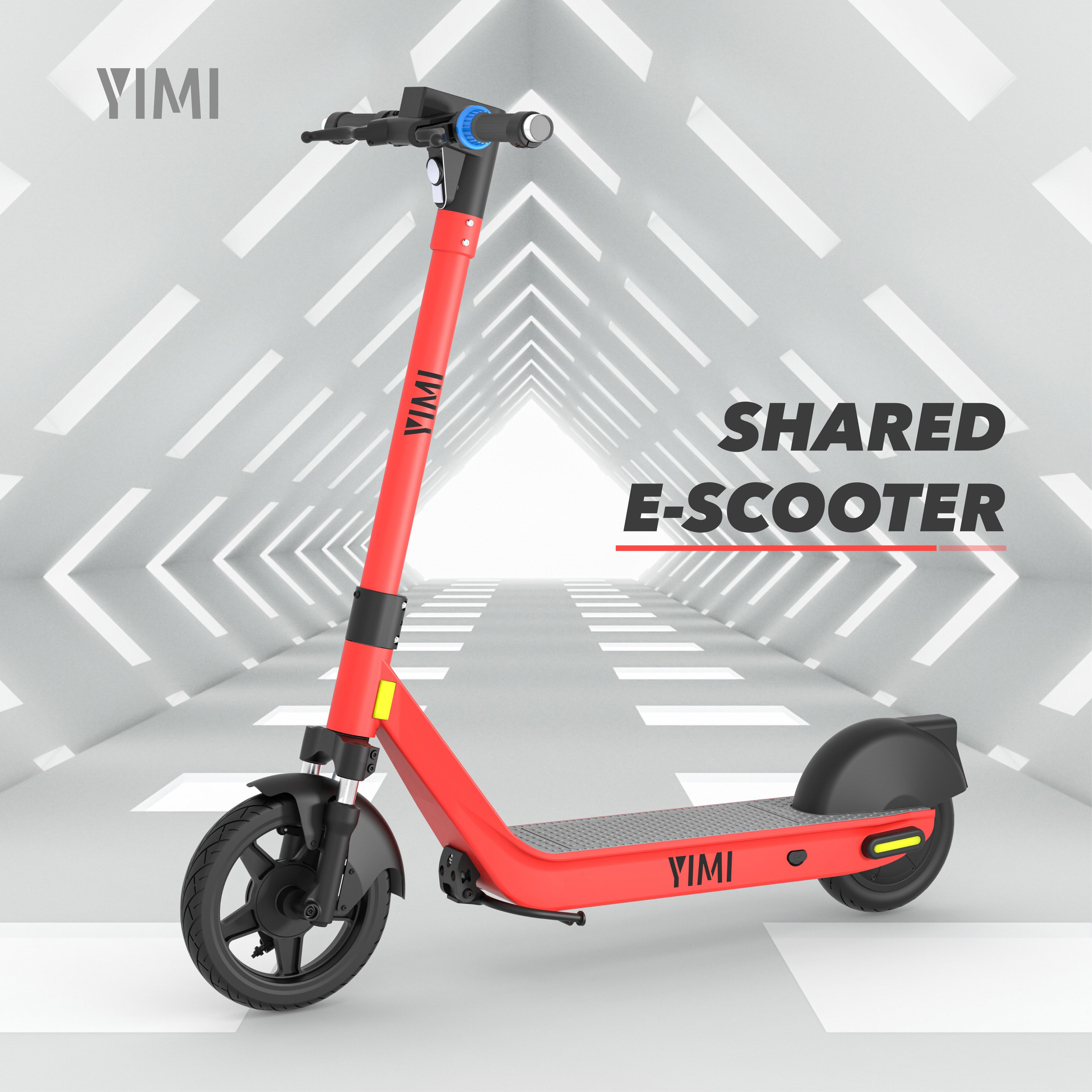 2 Wheel YIMI plus pro series Electric Scooter Sharing Market 4G GPS Dual Front wheels Support Customized Color logo good Price