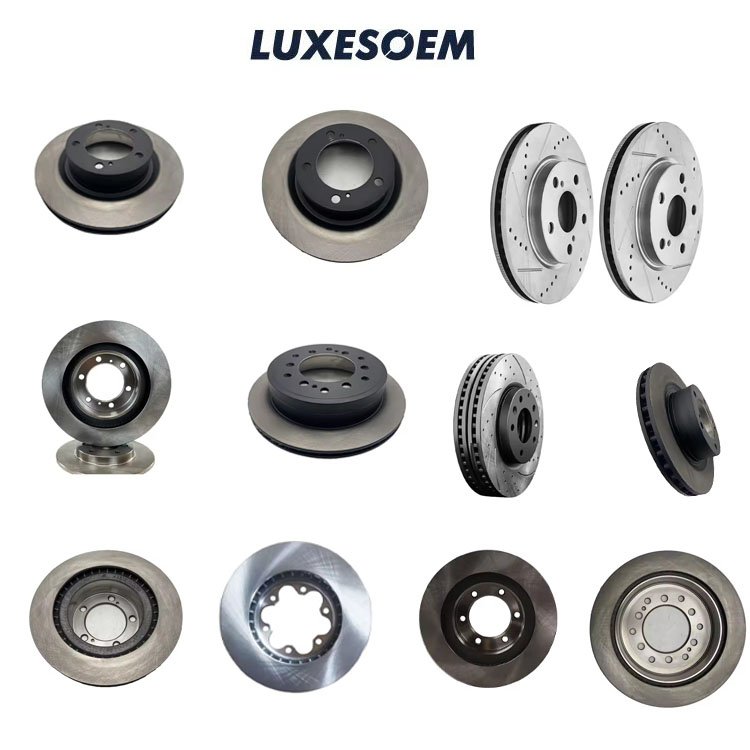 LUXESOE High Quality Manufacturer Disc Brake Auto Parts Front and Rear Auto Brake Disc for TOYOTA CROSS PRADO Land Cruiser