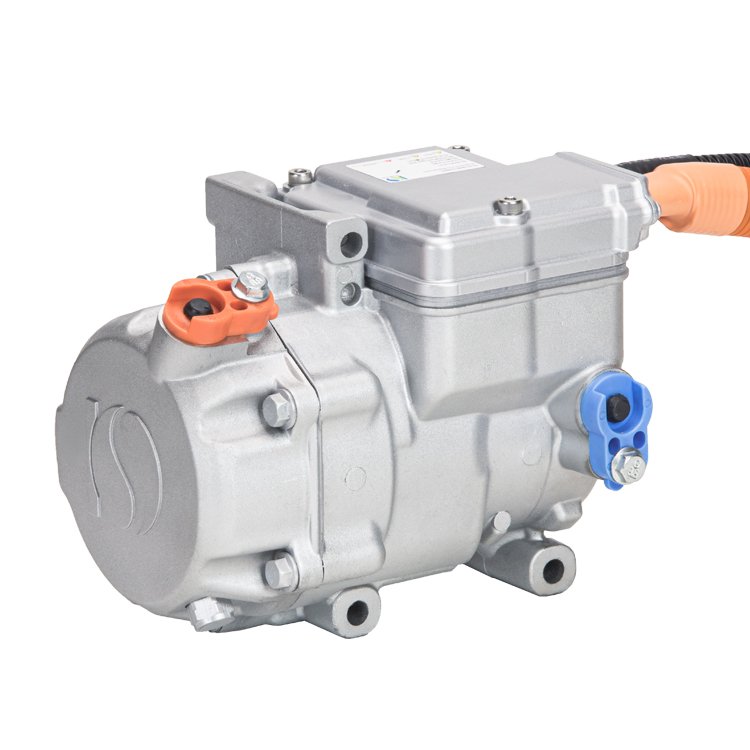 14cc 312v DC air Conditioner A/C Scroll Compressor for EV Cars Universal Type Automotive Electric Compressor Factory Manufacture