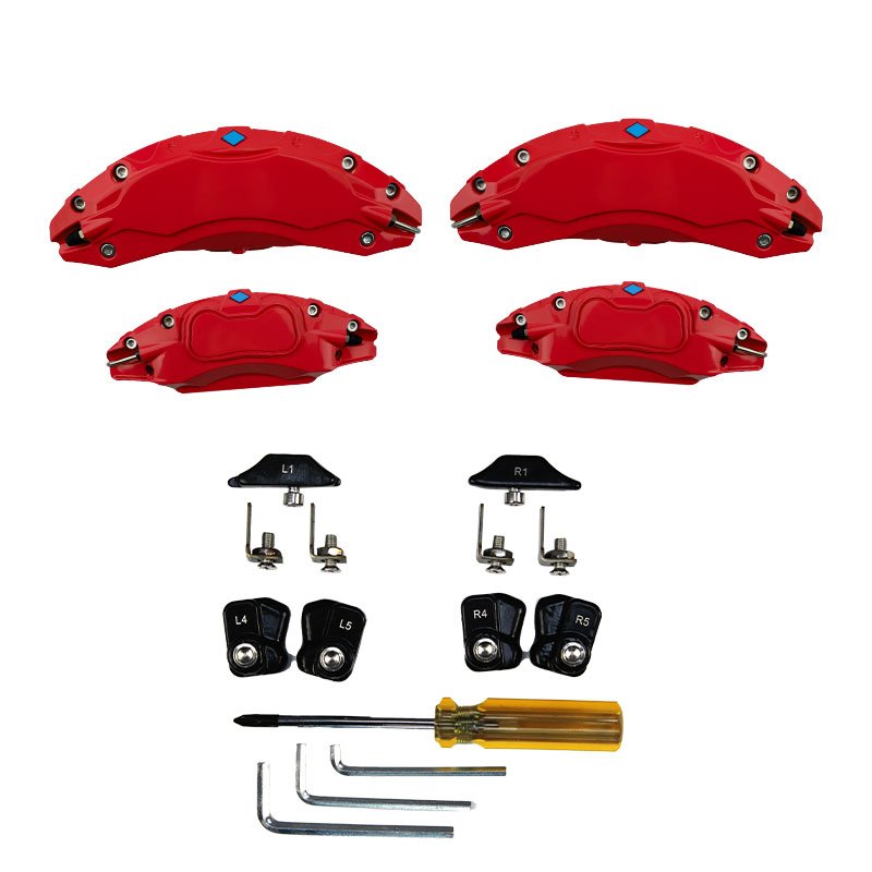 4Pcs Brake Caliper Cover Fit for Tesla Model Y 2021-2024 19 20 Inch Wheel Hub Car Modification Decoration Accessories,12 Colors
