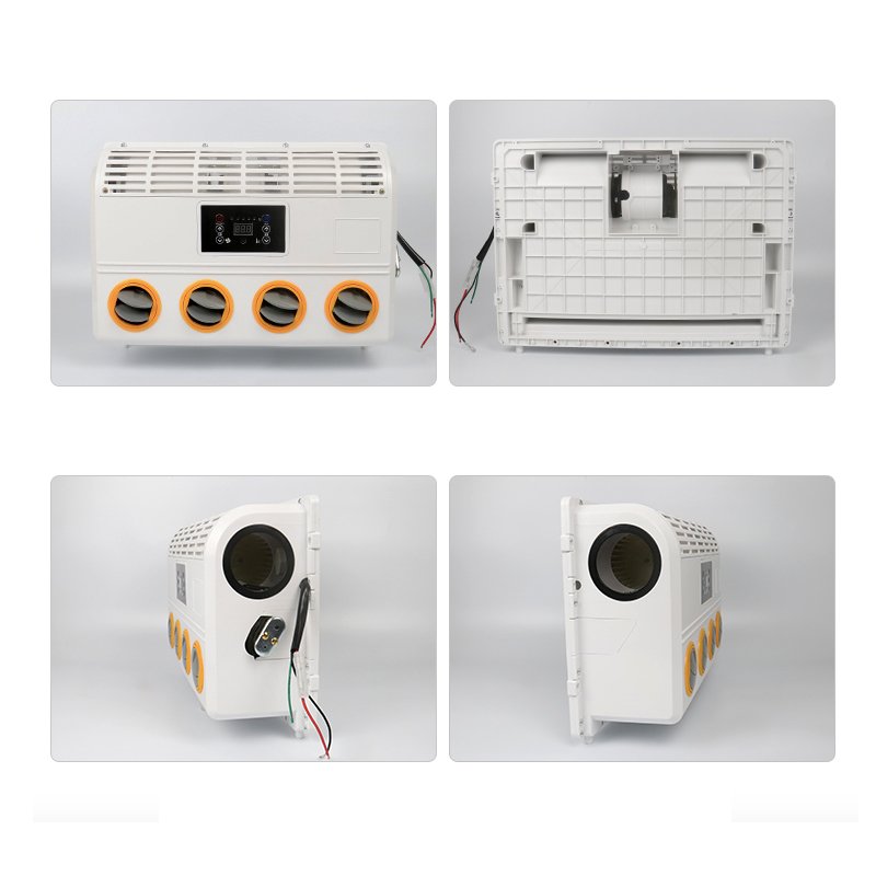 Evaporators 12V AC Vents New 800 Four/Five Small Holes 24V Hangs up Evaporator Cooler Refrigerator Tuyere for Rv Van AC Systems