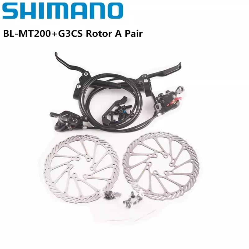 Shimano BR-BL-MT200 M315 Brake Bicycle Bike MTB Hydraulic Disc Brake Set Clamp Mountain Bike From M315 Brake Parts