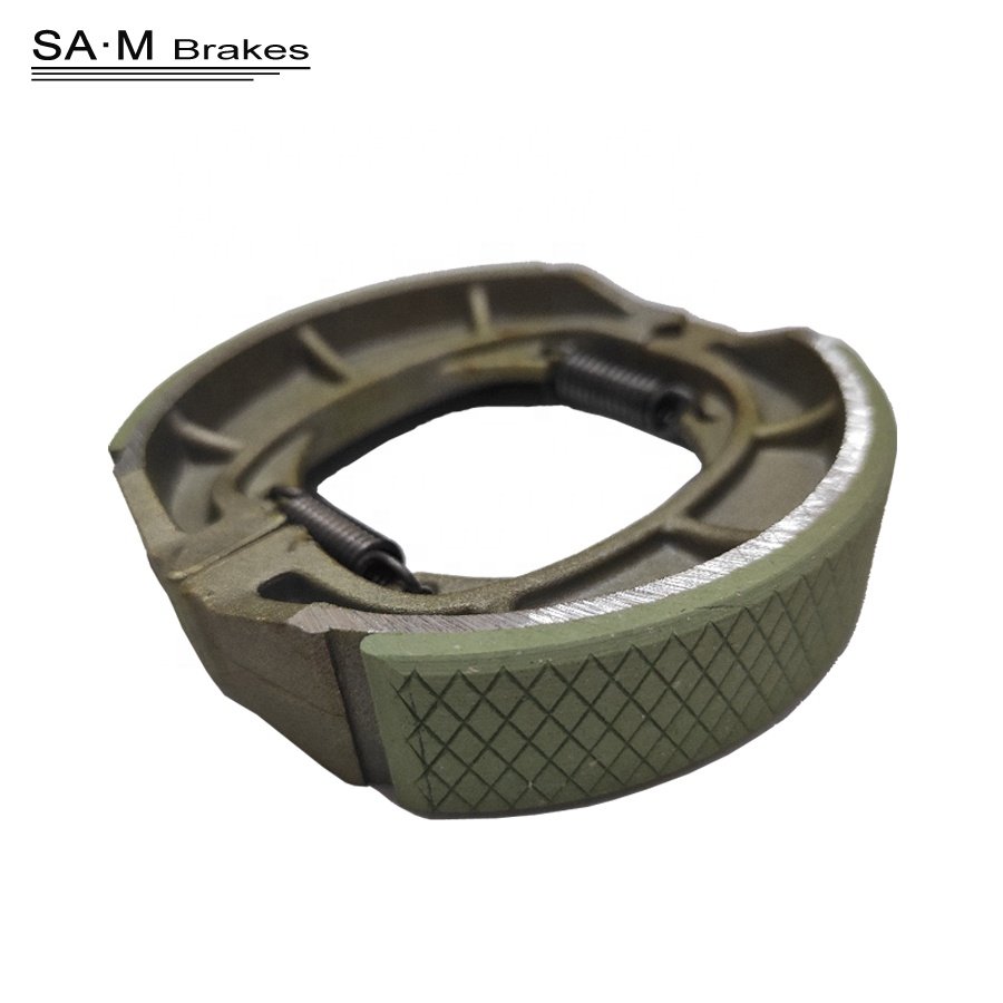 Premium Quality Non-asbestos Motorcycle Rear Brake Shoes AN125 for Haojue VS125 UA125T