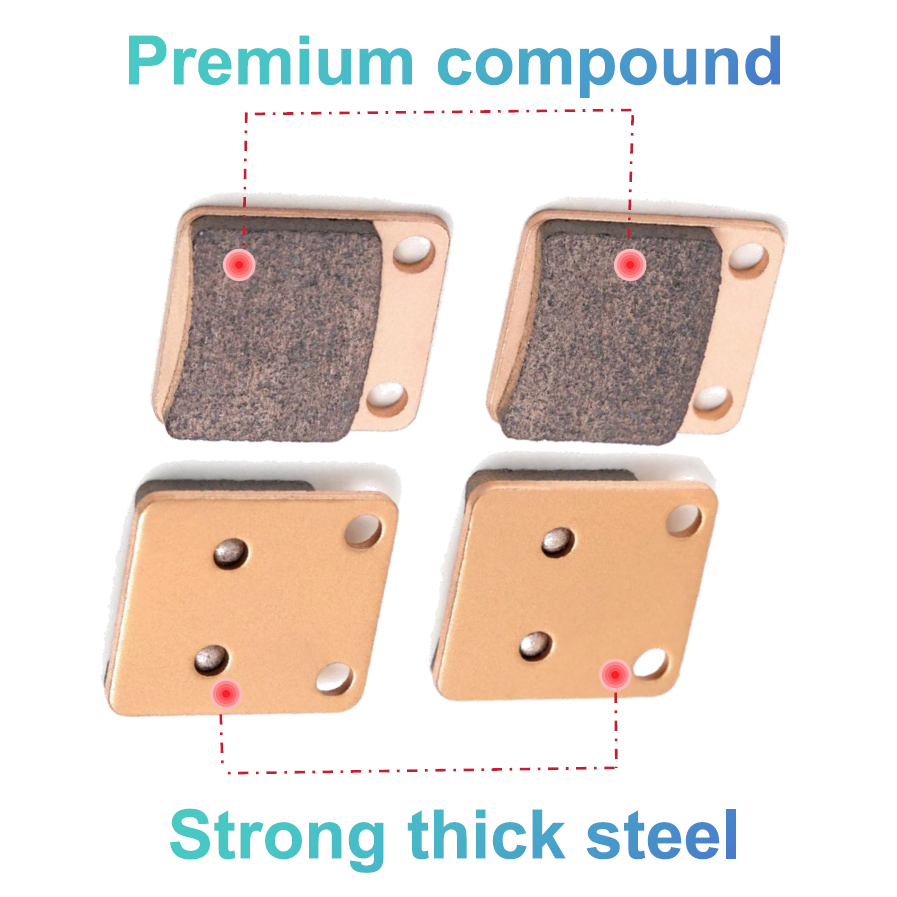 ATV Parts Blaster 200 Front Disc Brake Pad for yamaha 450 YFZ 350 Banshee YFM 250 350 400 honda Atc Kawasaki Kvf Suzuki Ltf Lta