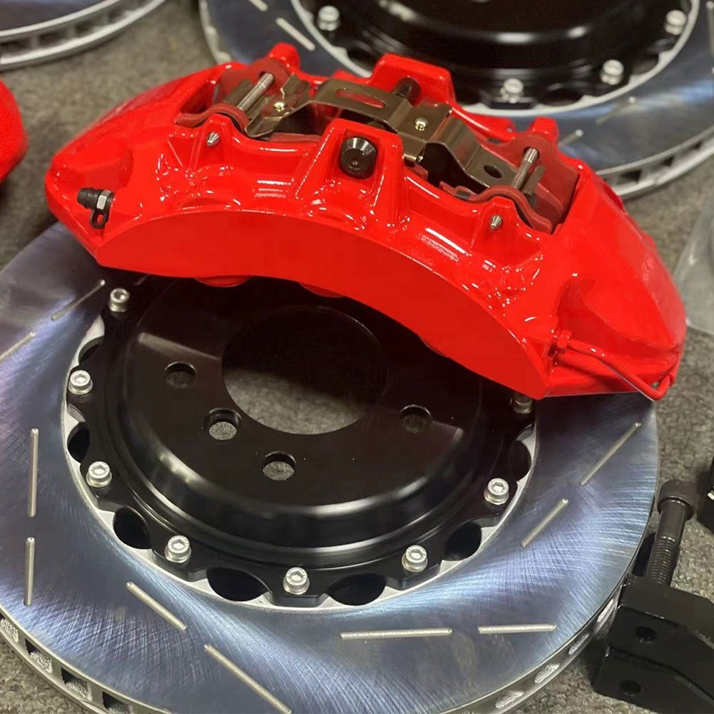 High Performance 6 Pot Brake Caliper 6 Piston Brake Kit for VW Golf Mk5 Mk6 Gti Mk7 Big Brake Kit