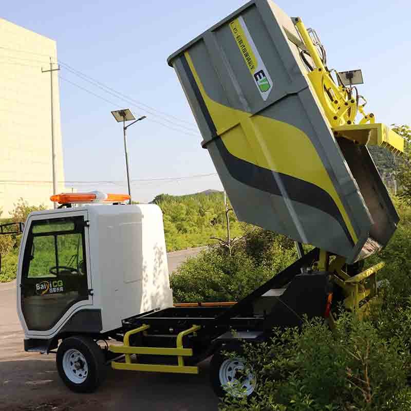 Baiyi L35 Huge Capacity 3.5CBM Electric Electric Waste Collection Vehicles