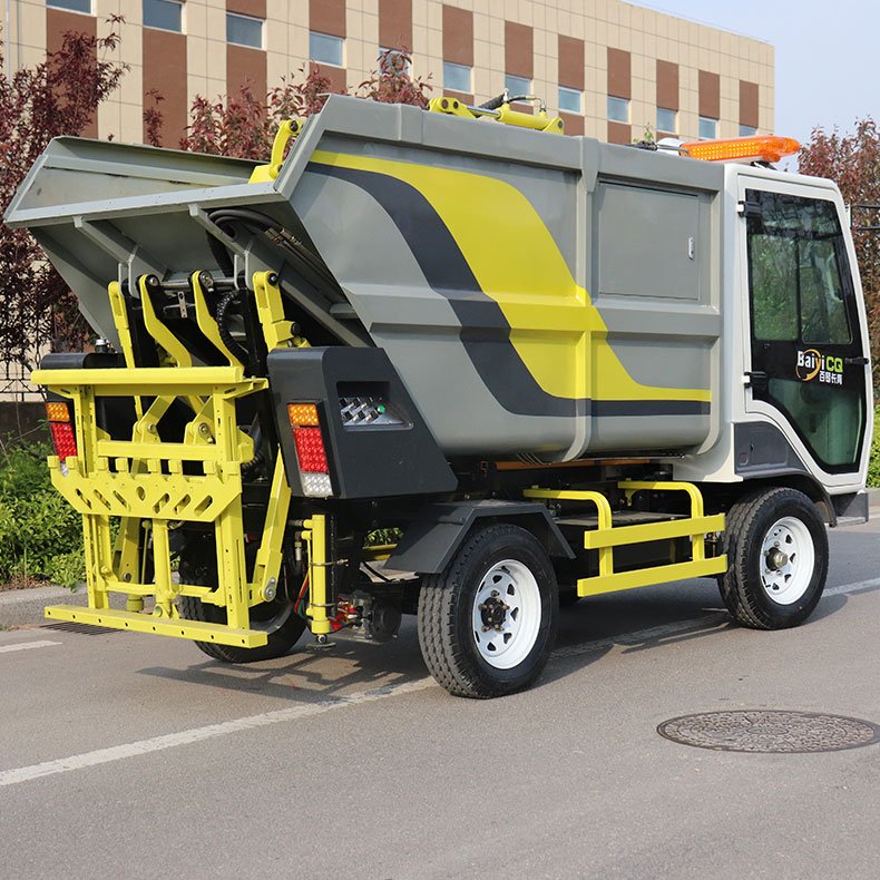 Baiyi L35 Huge Capacity 3.5CBM Electric Electric Waste Collection Vehicles