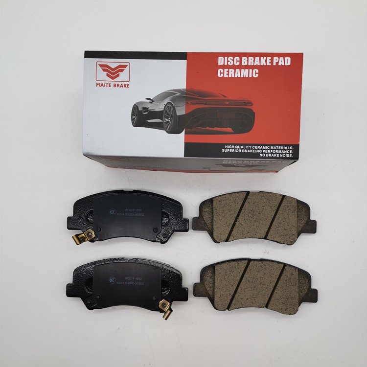 D1593 - 8751 58101-1WA00 GDB7841 Front Brake Pad for HYUNDAI Accent KIA Rio Disc Brake Pads