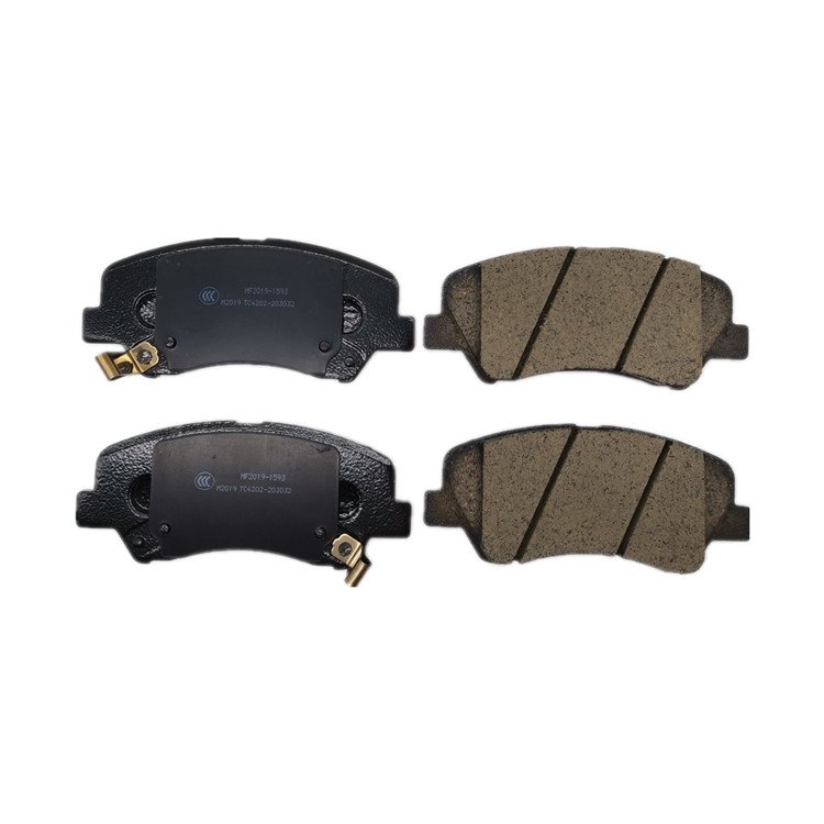 D1593 - 8751 58101-1WA00 GDB7841 Front Brake Pad for HYUNDAI Accent KIA Rio Disc Brake Pads