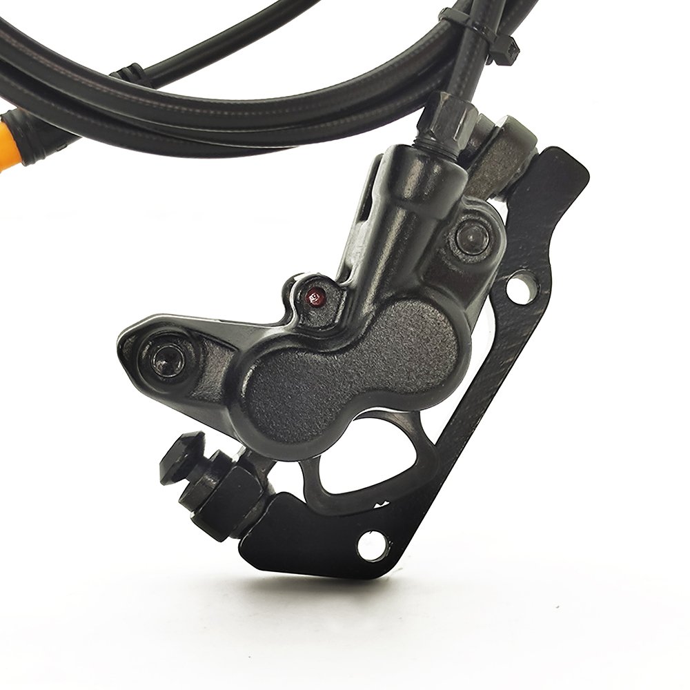 Four Piston Ebike Hydraulic Brake for Bafang Waterproof Cable Four-piston 4 Piston Electric Bike Hydraulic Brake