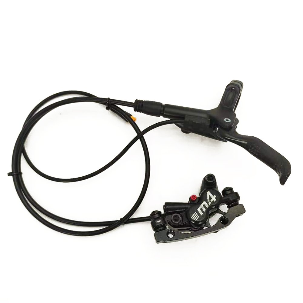 Four Piston Ebike Hydraulic Brake for Bafang Waterproof Cable Four-piston 4 Piston Electric Bike Hydraulic Brake