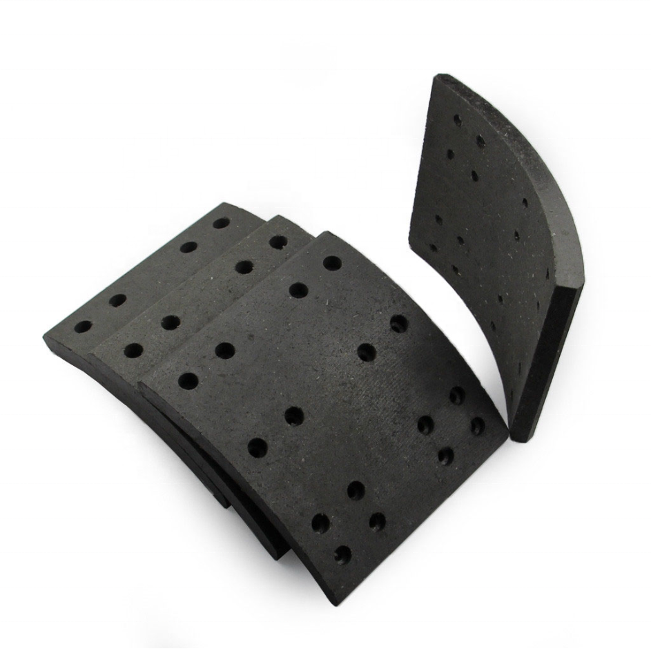No Noise Long Life Fuwa Axle Trailer Truck Drum Forros De Frenos 4707 4515 19036 19032 Brake Shoe Brake Lining